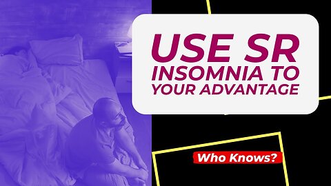 Use Semen Retention Insomnia to your Advantage 🥱