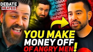 Male Feminist Accuses Andrew of Being a GRIFTER and INSTANTLY Regrets it