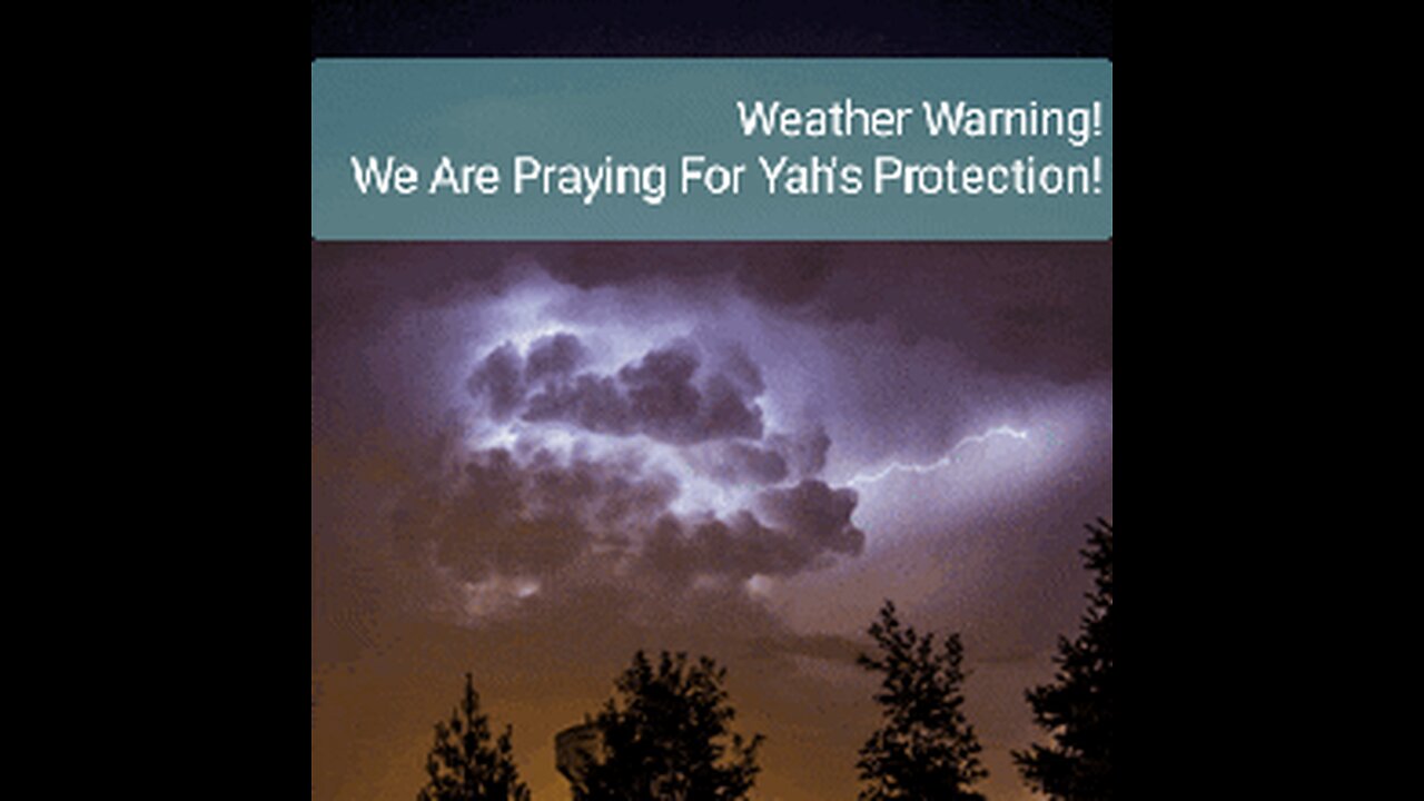 Quick Weather Warning!