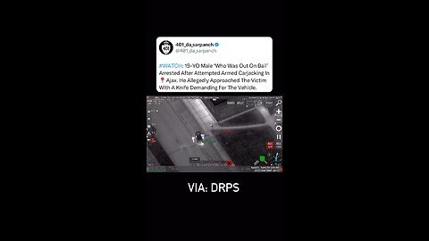 Police chase in Ajax Ontario
