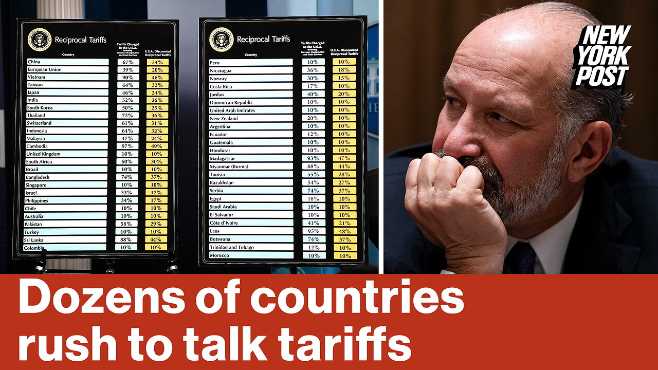 Dozens of countries rush to talk tariffs | Reporter Replay