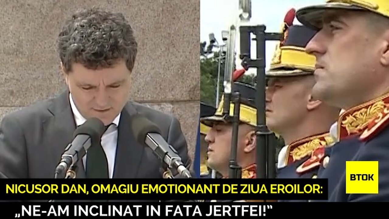 🔥 NICUSOR DAN, OMAGIU EMOTIONANT DE ZIUA EROILOR: „NE-AM INCLINAT IN FATA JERTFEI!” 🇷🇴🎖️