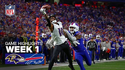 Baltimore Ravens vs Buffalo Bills Game Highlights | NFL 2025 Season Week 1