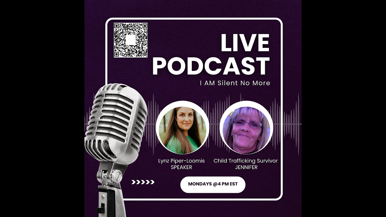Join me LIVE with Child Trafficking Survivor Jennifer Friend