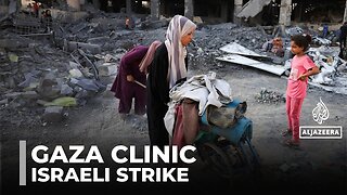 United Nations-run clinic hit in Gaza city: Israeli strikes target displaced Palestinians