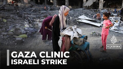 United Nations-run clinic hit in Gaza city: Israeli strikes target displaced Palestinians