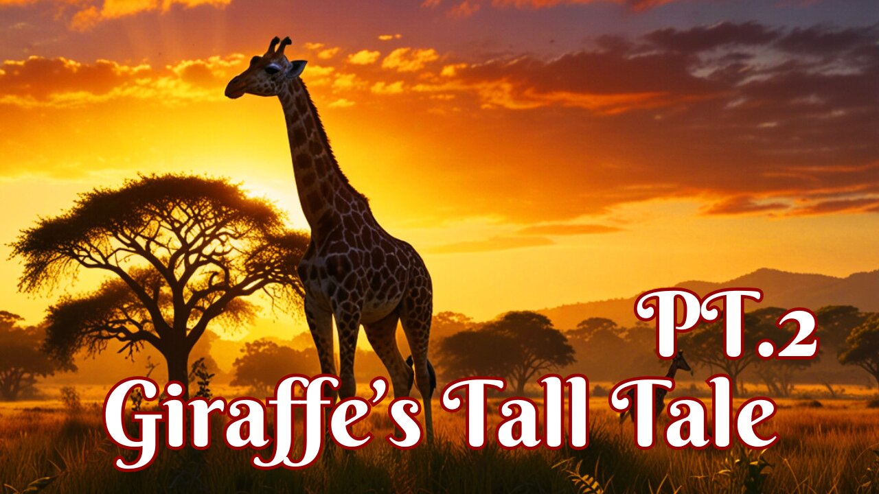 Giraffe’s Tall Tale Pt.2 – A Fun Animal Song for Kids! 🎶🦒