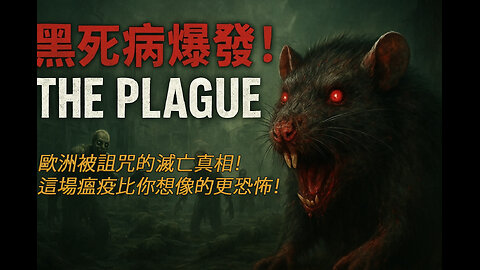 黑死病：改寫人類歷史的瘟疫！揭開歐洲滅亡的真正原因！｜ The Black Death: The Plague That Changed Human History Forever