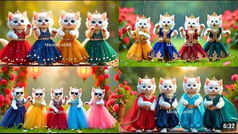 बिल्ली डांस | Cutest Cat videos funny dance🤣💃Videos for cats #funny #dancingcat #cat ‪@Meow_cat99‬