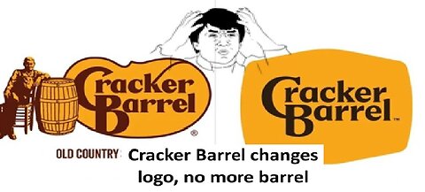 Cracker Barrel changes Logo, gets roasted