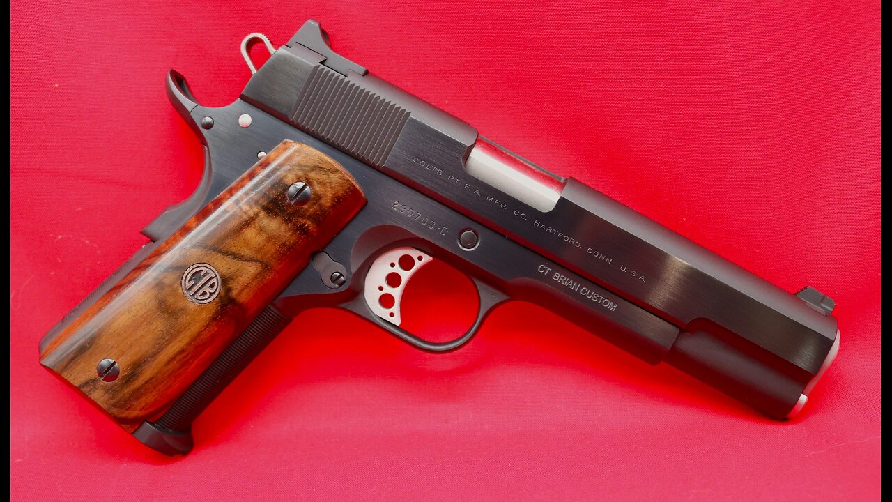 CT Brian Full House Custom 1962 Colt Government Model 1911 -- 45ACP