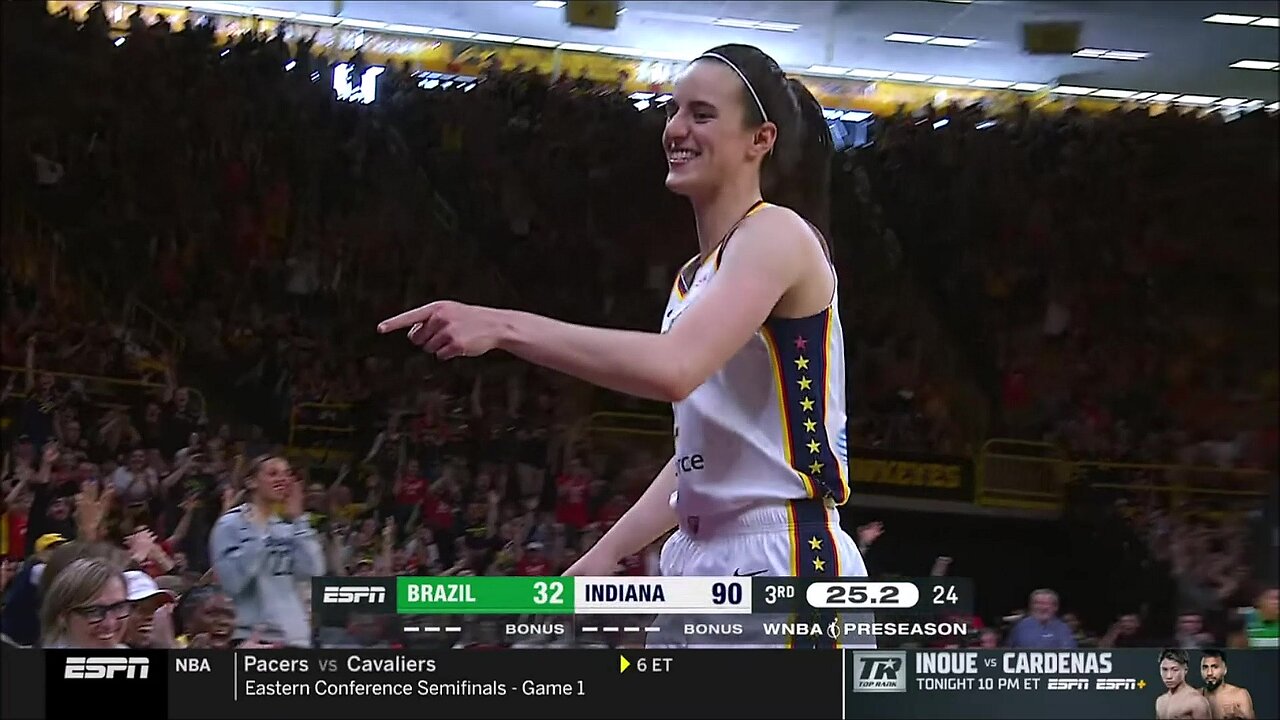 🔥 Caitlin Clark Highlights in Win BACK at Iowa Hawkeyes | Indiana Fever WNBA womens basketball