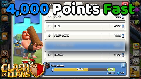 How to Easily Hit 4,000 Points on the Last Day of Clan Games