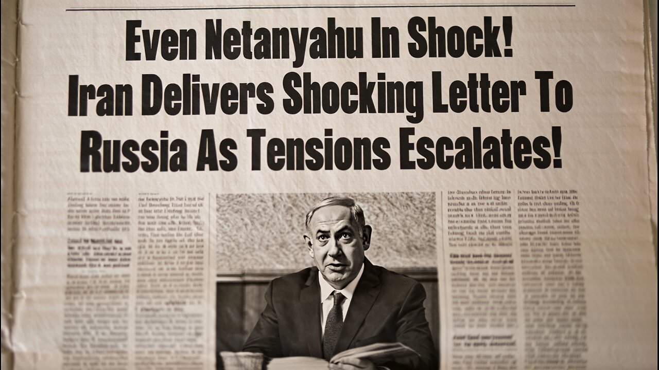 Even Netanyahu In Shock! Iran Delivers Shocking Letter To Russia As Tensions Escalates!