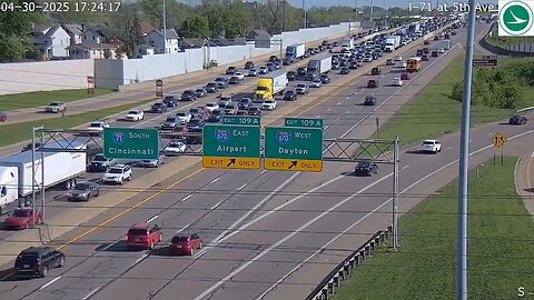 Driver causes pileup on Interstate 71 after stopping mid-lane over missed exit