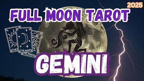 Gemini ♊️ - You are waking up! Full Moon 🌝 in Aquarius Tarot Reading #tarot #tarotary #gemini