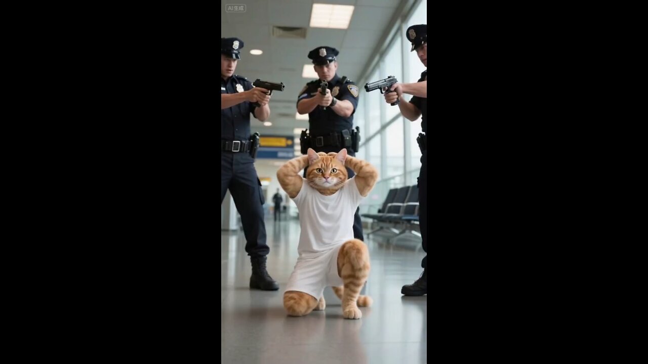 cat theft arrest police 🚨🚨