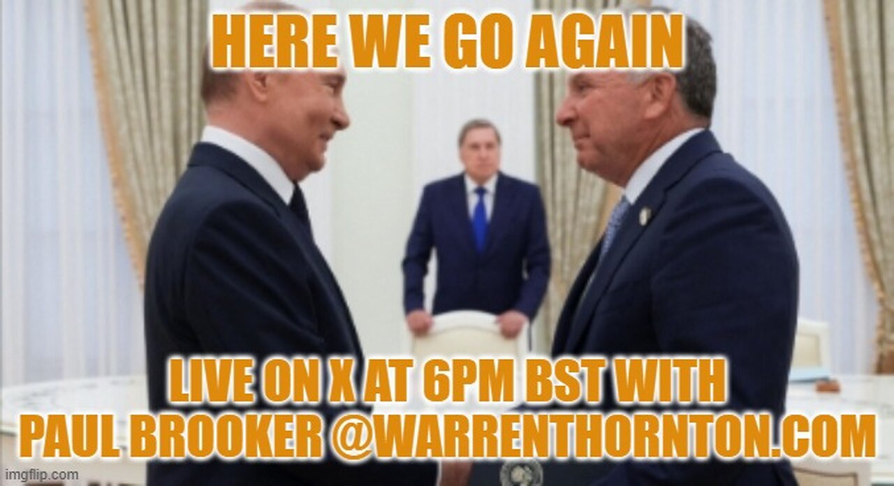 HERE WE GO AGAIN! WITH WARREN THRONTON