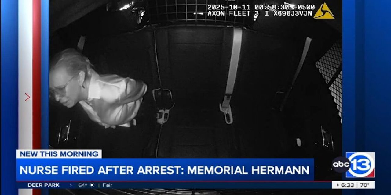 Award-Winning Houston Nurse Fired After Shocking Threat to Police ‘I’ll Let You Die’