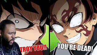 Hero Lock Demon | MHA VS DEMON SLAYER... In BLUELOCK Parts 1-4 Reaction