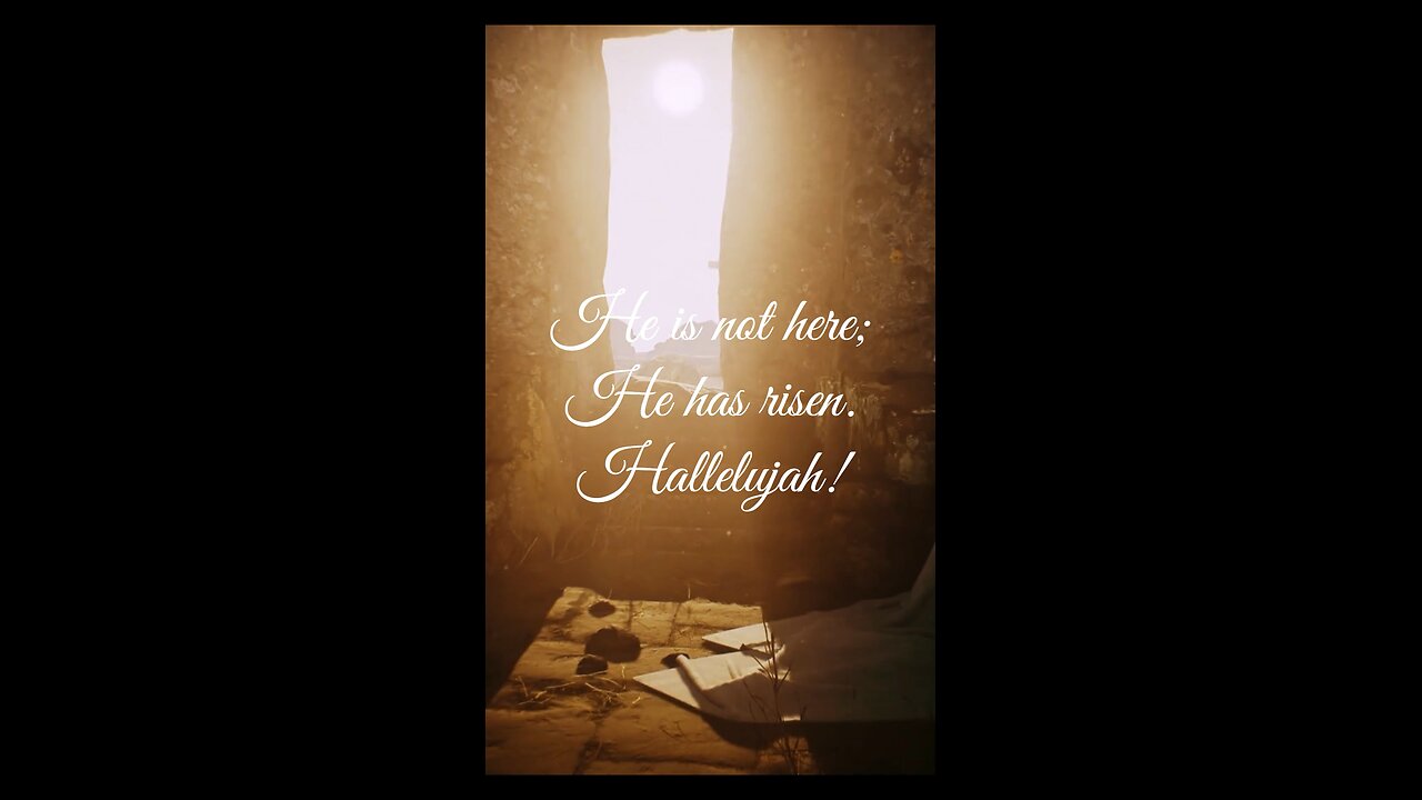 The resurrected King Jesus.