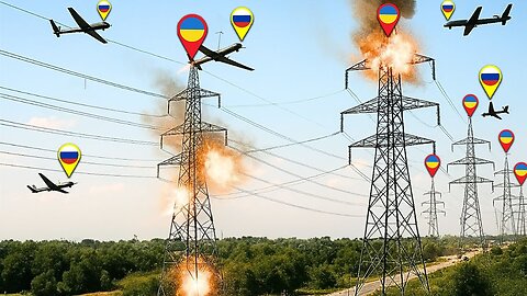 Russian Kamikaze Drones Destroy Ukraine’s Power Network