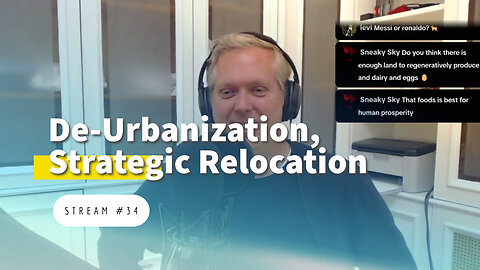 De-Urbanization, Strategic Relocation, Africa Rising [stream #34]