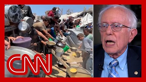 'Children are starving to death': Hear Sen. Bernie Sanders on the humanitarian crisis in Gaza