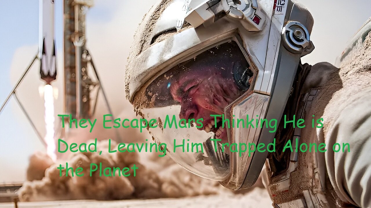 They Escape Mars Thinking He is Dead, Leaving Him Trapped Alone on the Planet