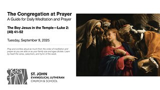 The Boy Jesus in the Temple—Luke 2:(40) 41-52