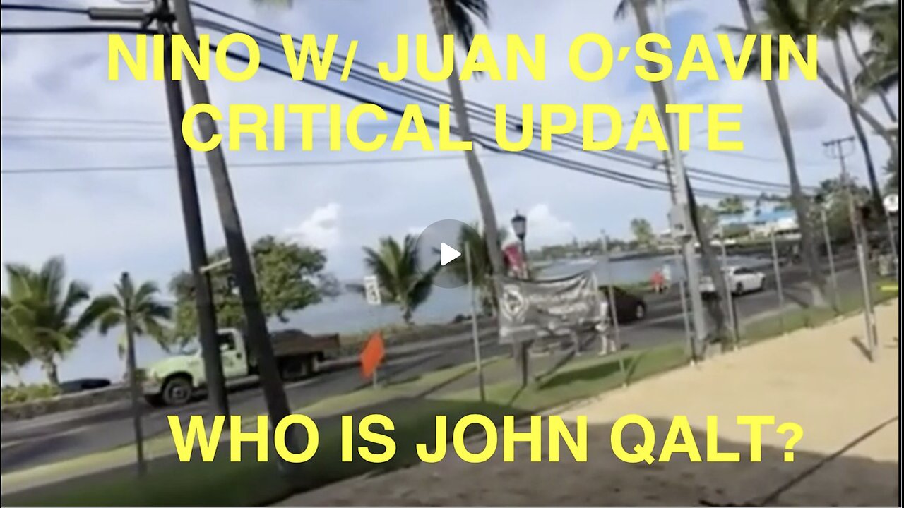 NINO W/ Juan O'Savin "Did James Comey Secretly Work A Deal?" WHO IS JOHN GALT?