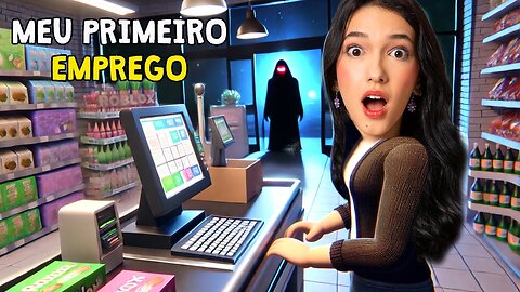 ARRUMEI MEU PRIMEIRO EMPREGO EM UM SUPERMERCADO ASSUSTADOR