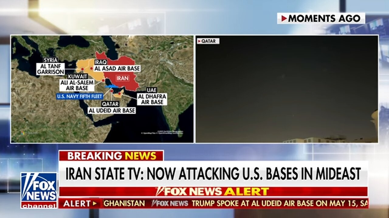 Iran launches attack on US base in Qatar in wake of strikes
