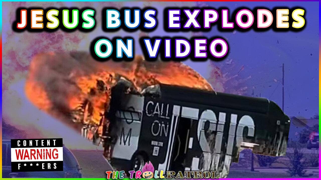 Call On Jesus Bus EXPLODES; Caught On Video