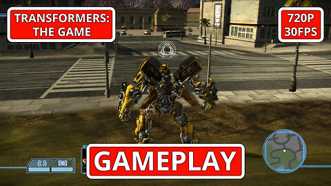 Transformers: The Game: Gameplay - (PC HD) [720p30FPS]