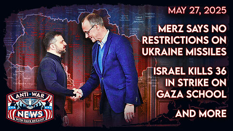 Merz Says No Restrictions on Ukraine Missiles, Israel Kills 36 in Strike on Gaza School, and More