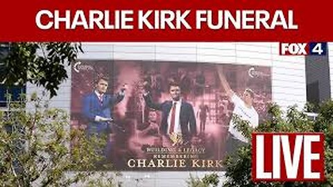 🚨LIVE: CHARLIE KIRK'S FUNERAL AND MEMORIAL With President Trump Attending
