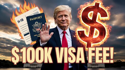 Trump’s $100K H-1B Visa Fee Shocks Tech Industry!