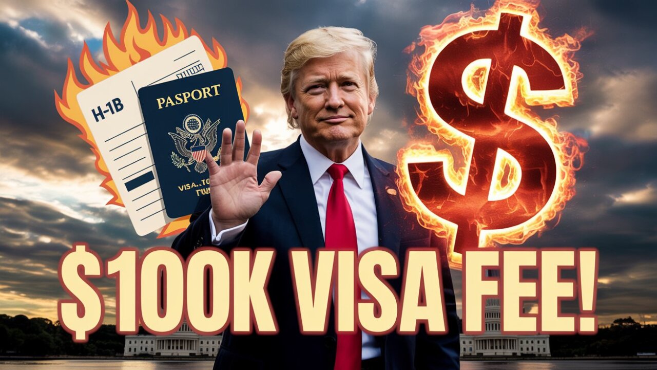 Trump’s $100K H-1B Visa Fee Shocks Tech Industry!