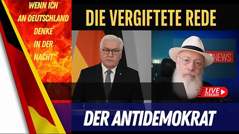 LIVE - Steinmeier bäumt sich auf - gegen das Volk. "Die vergiftete Rede!"