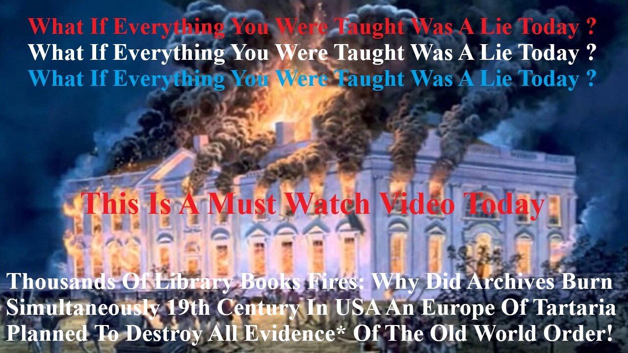 Library Fires Why Did Archives Burn Simultaneously In The 19th Century In The USA And Europe