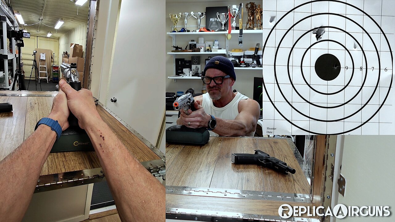 Umarex Smith & Wesson 629 Competitor CO2 Airsoft Revolver Field Test Review