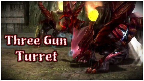 God Eater: Resurrection - Three Gun Turret