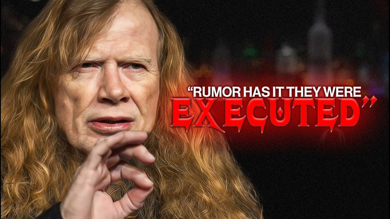 Megadeth Frontman: "They Were Trying to Expose P3d0Pilia"