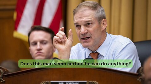 Jim Jordan answers questions on what he thinks about Judge Boasberg