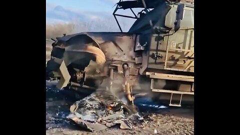 🇷🇺 🇺🇦 🏹 "Akhmat" (3-CTS) of the RF Armed Forces, presumably after striking a mine 💥🪖