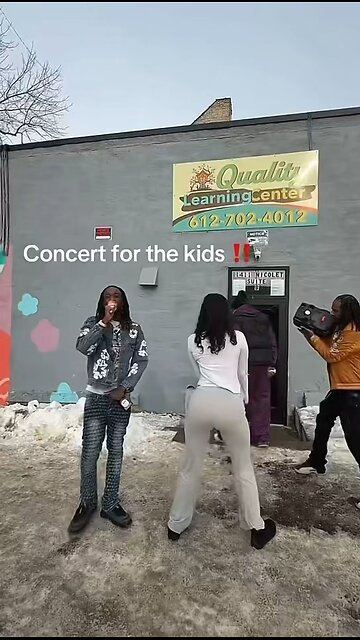 “Concert for the Kids" at the Somali Daycare 👏👏👏👏