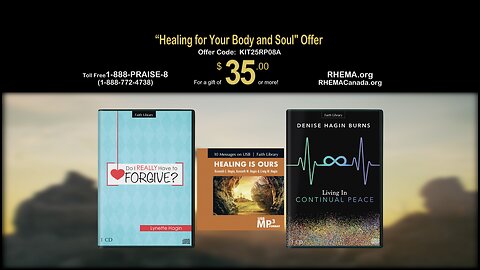 "HEALING FOR YOUR BODY AND SOUL" | TV/Radio Offer
