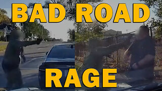 Road Rage Turns Ugly When Suspect Pulls And Points Gun At Officer On Video - LEO Round Table S10E207