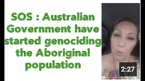 "Australian Government Accused of Genocide Against Aboriginal Population"